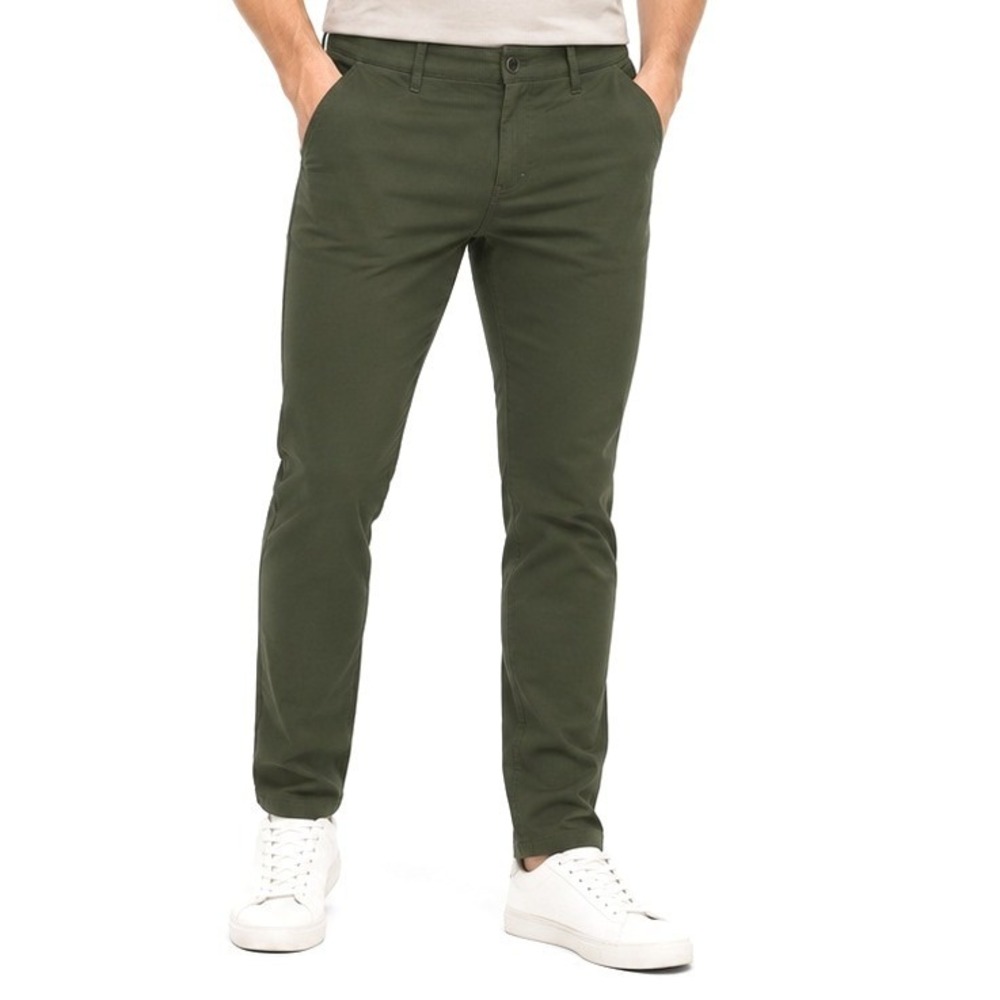 Public Rec Workday Pants Men 36x32 Dark Olive Stretch Travel Chino Tech
